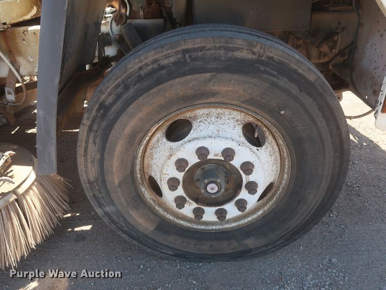 image for item DJ1878 1997 Ford CF8000  street sweeper truck