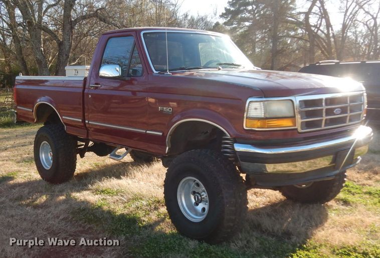 image for item DJ8138 1993 Ford F150  pickup truck