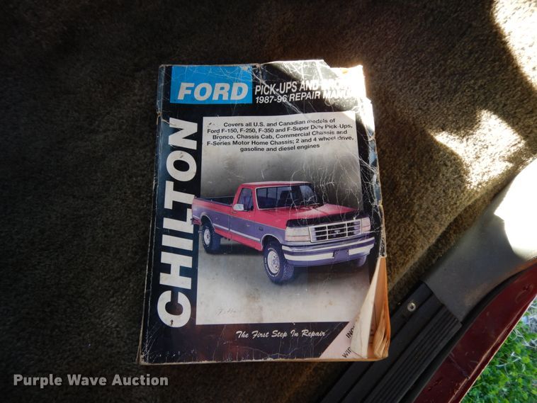 image for item DJ8138 1993 Ford F150  pickup truck