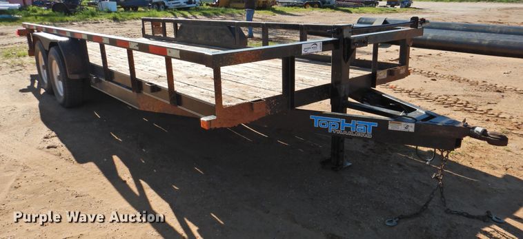 image for item DJ8342 2013 Top Hat HH20X7-12.5E-F  utility trailer