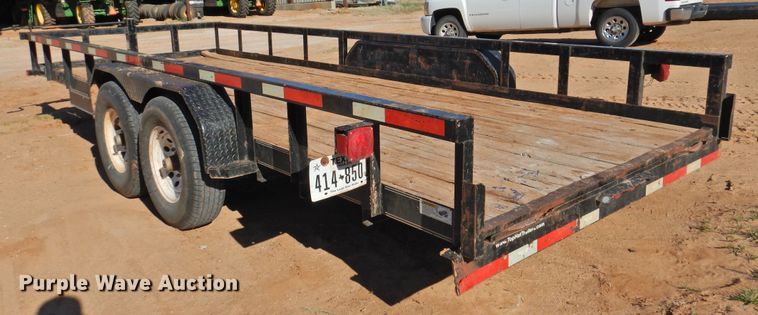 image for item DJ8342 2013 Top Hat HH20X7-12.5E-F  utility trailer