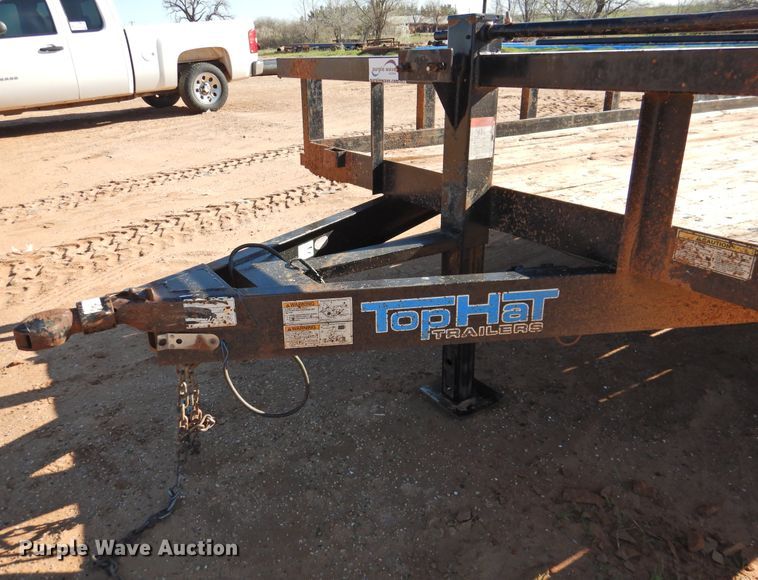 image for item DJ8342 2013 Top Hat HH20X7-12.5E-F  utility trailer