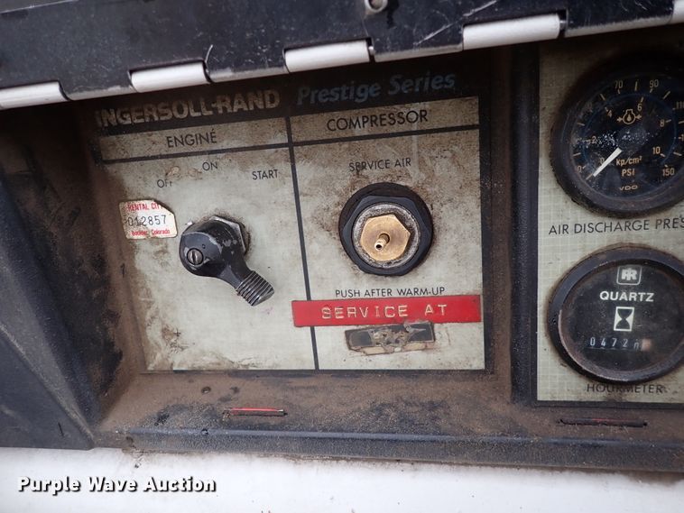 image for item DK4548 Ingersoll Rand P100DWD  air compressor