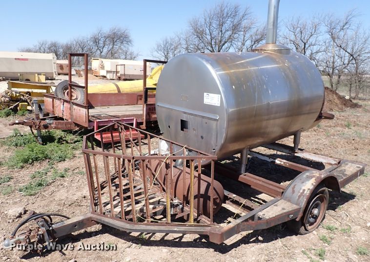 image for item DK4646 Shop built stainless steel smoker