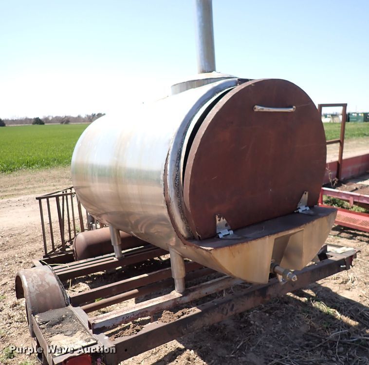 image for item DK4646 Shop built stainless steel smoker