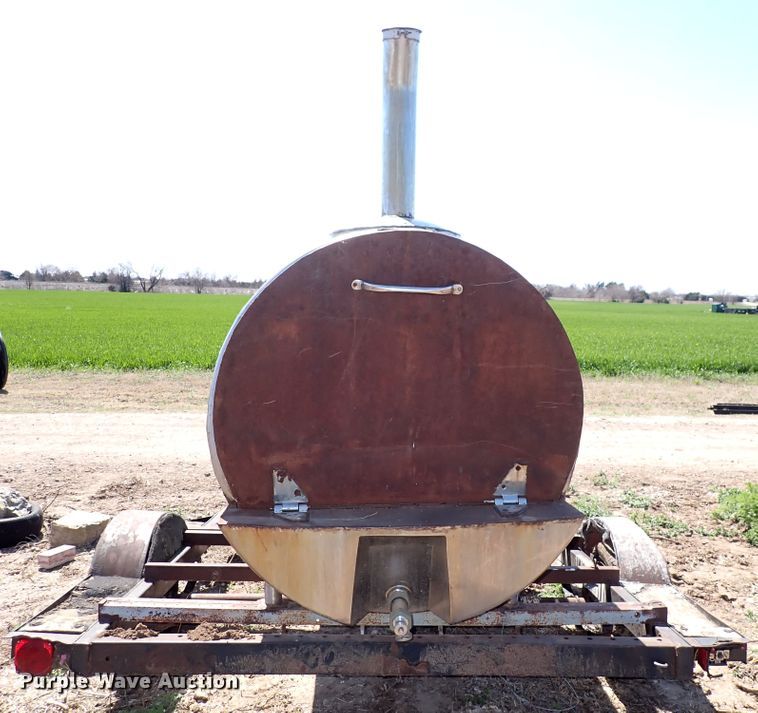 image for item DK4646 Shop built stainless steel smoker