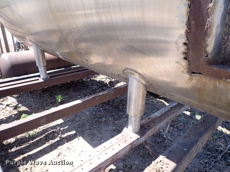 image for item DK4646 Shop built stainless steel smoker