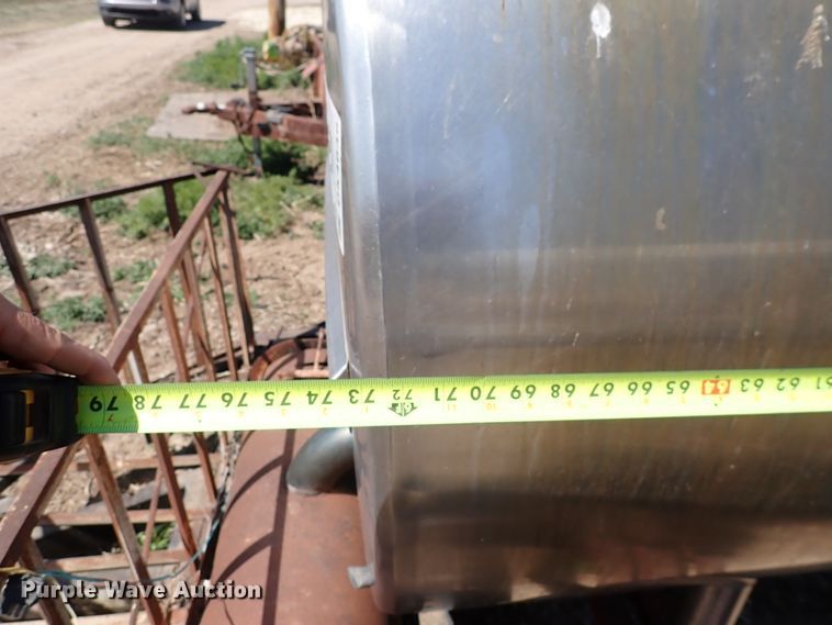 image for item DK4646 Shop built stainless steel smoker