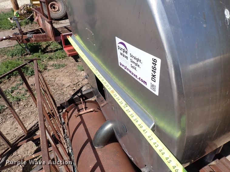 image for item DK4646 Shop built stainless steel smoker