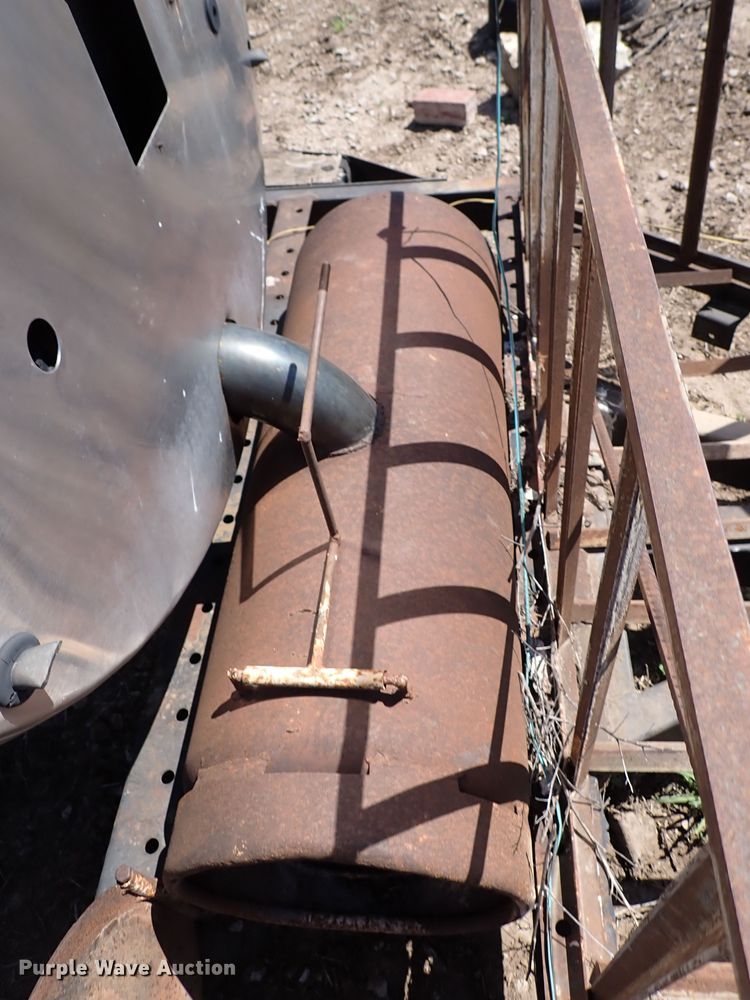 image for item DK4646 Shop built stainless steel smoker