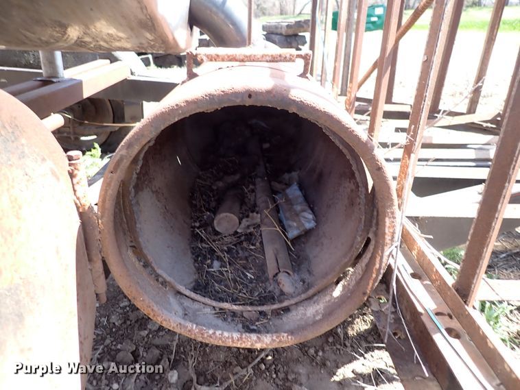 image for item DK4646 Shop built stainless steel smoker