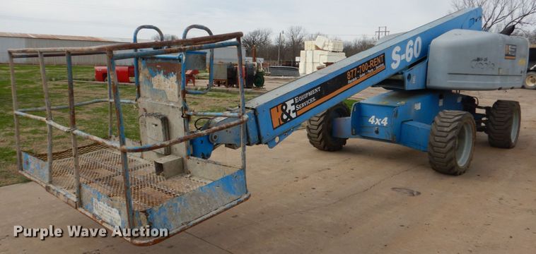 image for item DK5541 2008 Genie S-60  boom lift