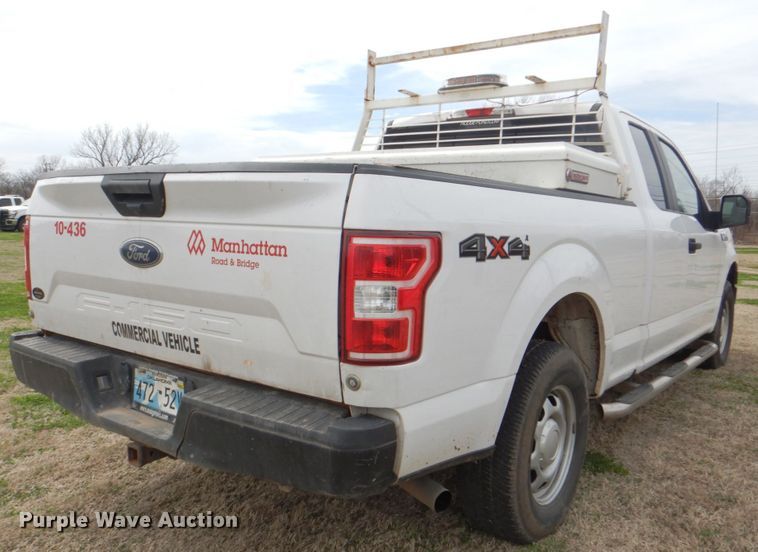 image for item DK5548 2018 Ford F150 XL  SuperCab pickup truck