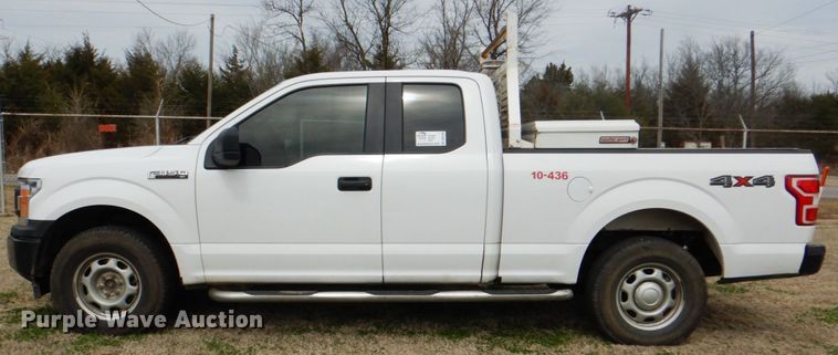 image for item DK5548 2018 Ford F150 XL  SuperCab pickup truck