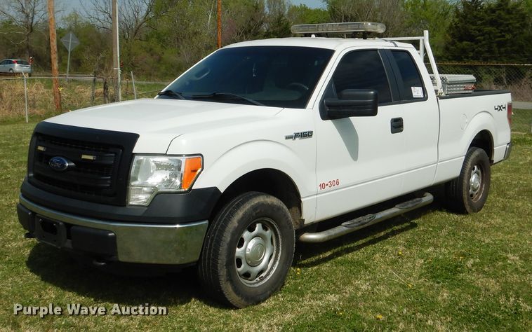 image for item DK5549 2014 Ford F150 XLT  SuperCab pickup truck