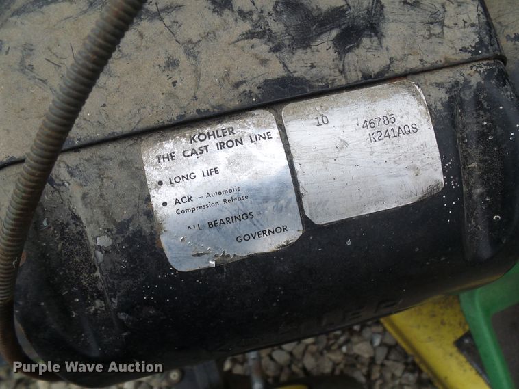 image for item DL0912 (3) lawn mowers