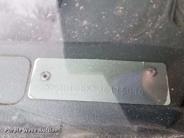 image for item DL4833 1988 Ford Festiva