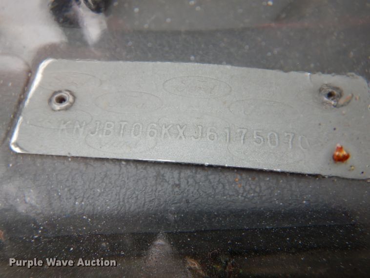 image for item DL4833 1988 Ford Festiva