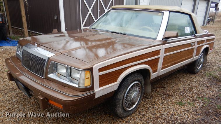 image for item DL4834 1986 Chrysler Lebaron