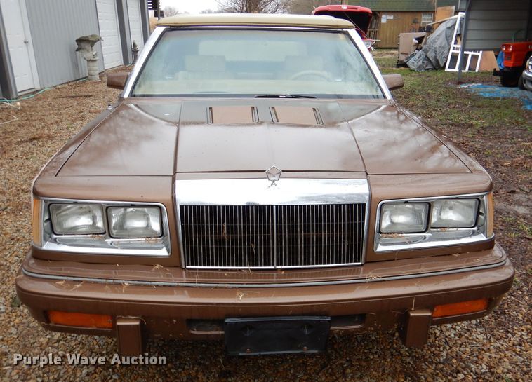 image for item DL4834 1986 Chrysler Lebaron