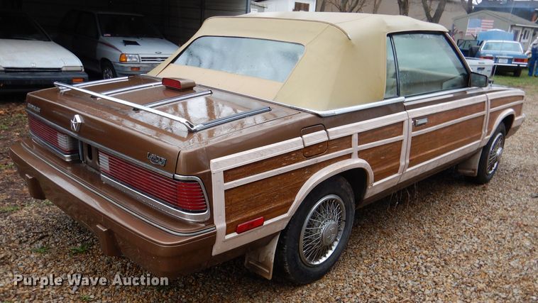 image for item DL4834 1986 Chrysler Lebaron
