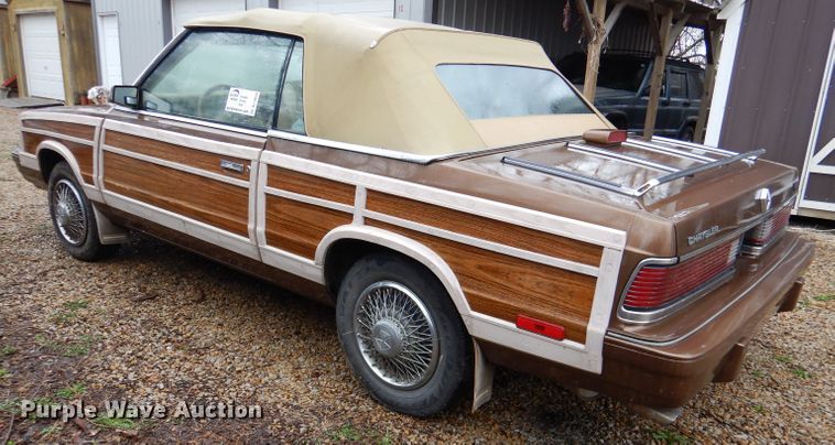 image for item DL4834 1986 Chrysler Lebaron