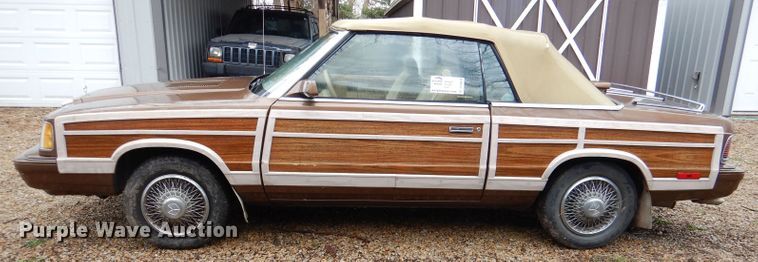 image for item DL4834 1986 Chrysler Lebaron