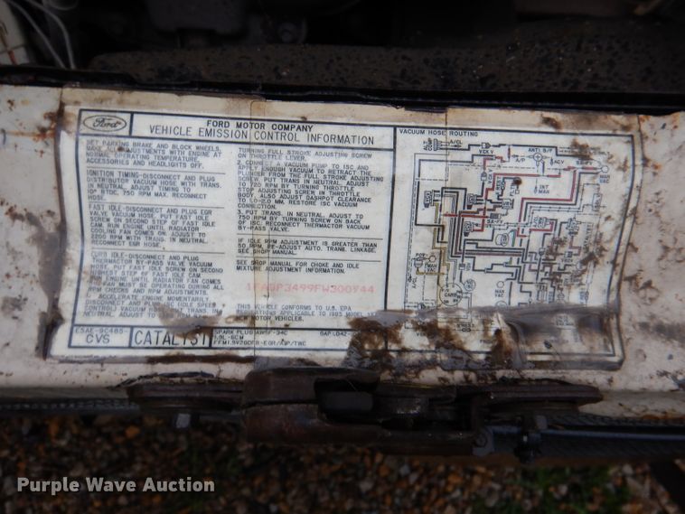 image for item DL4839 1985 Ford Escort L