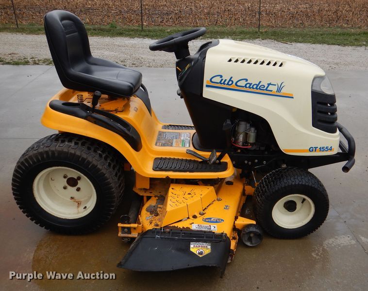 image for item DL4866 Cub Cadet GT1554  lawn mower