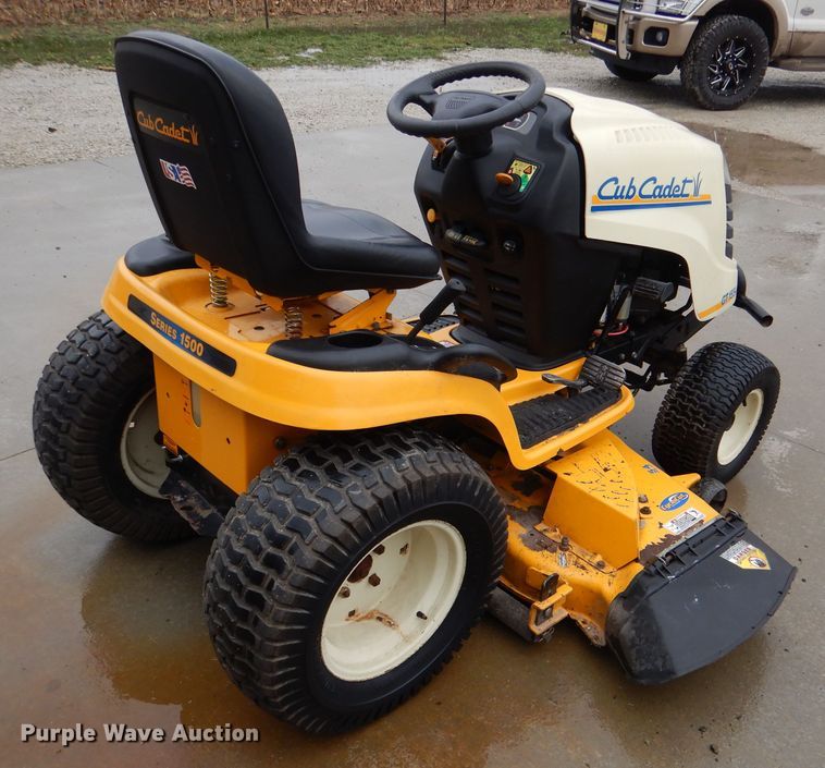 image for item DL4866 Cub Cadet GT1554  lawn mower