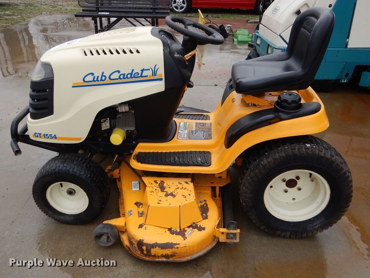 image for item DL4866 Cub Cadet GT1554  lawn mower