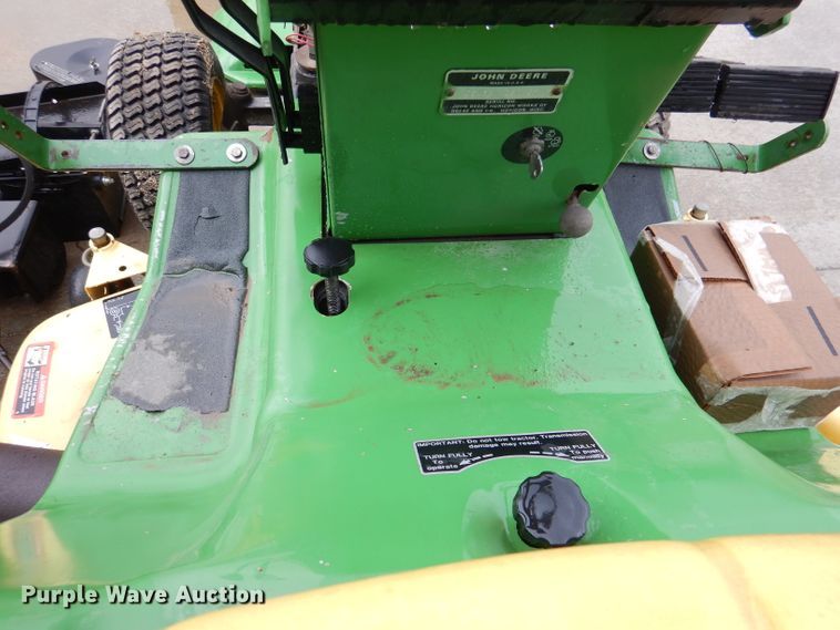 image for item DL4870 John Deere 316  lawn mower