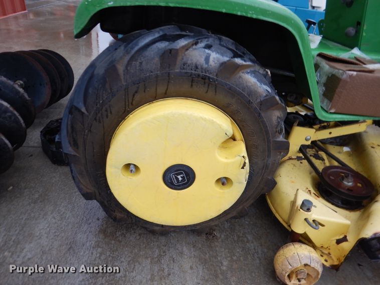 image for item DL4870 John Deere 316  lawn mower