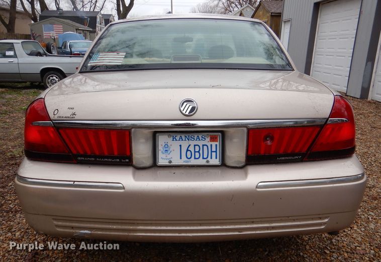 image for item DL4893 1998 Mercury Grand Marquis LS  passenger vehicle