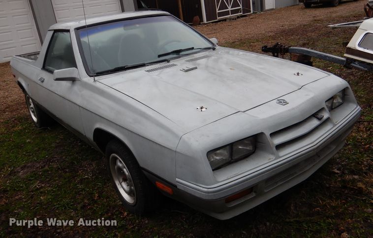 image for item DL4894 1984 Dodge Rampage