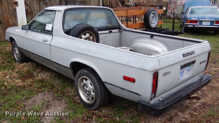 image for item DL4894 1984 Dodge Rampage