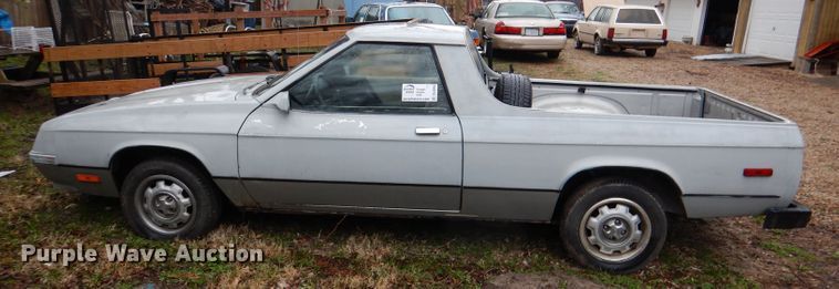image for item DL4894 1984 Dodge Rampage