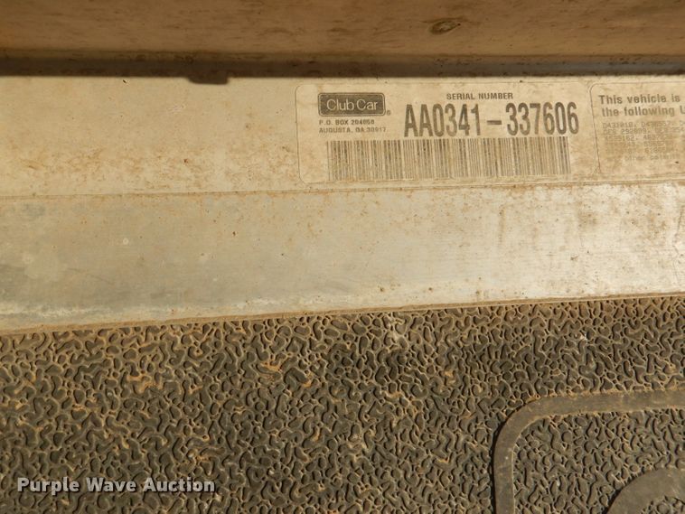 image for item DL4911 (6) Club Car golf carts