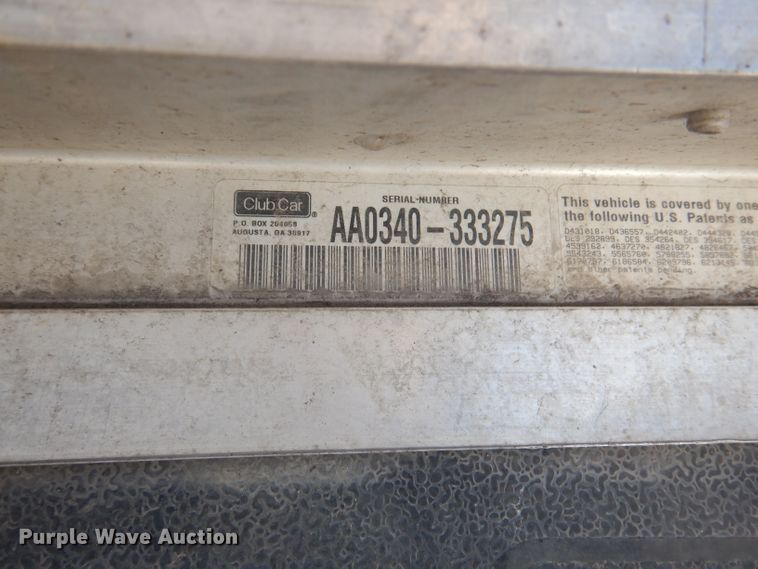 image for item DL4914 (4) Club Car golf carts