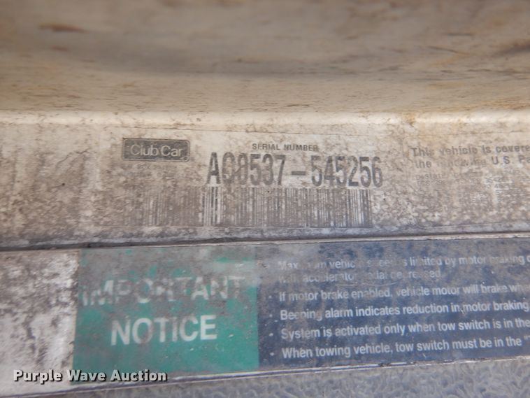 image for item DL4915 (4) Club Car golf carts