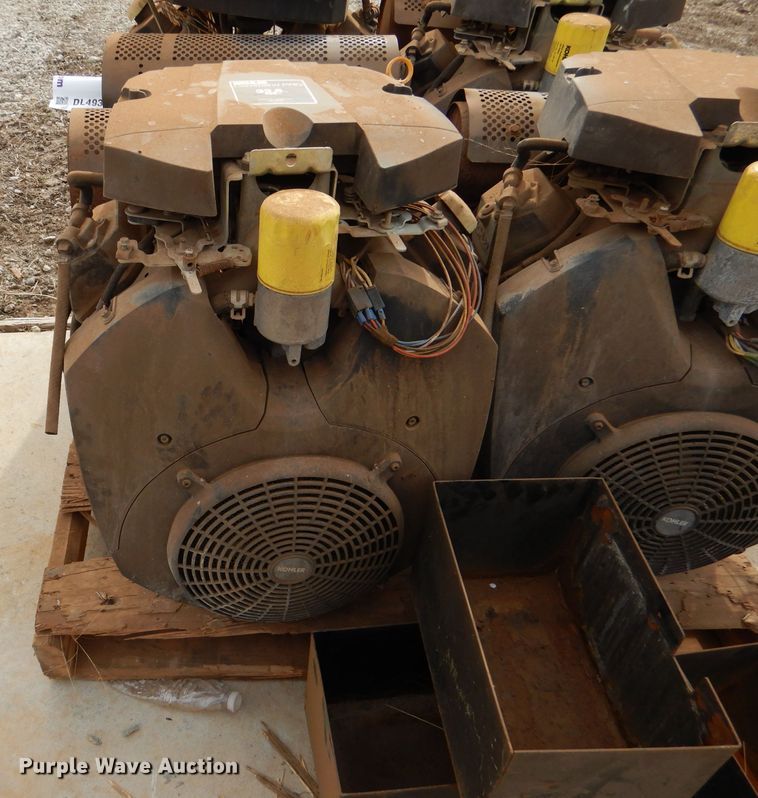image for item DL4934 (4) Kohler Command Pro engines