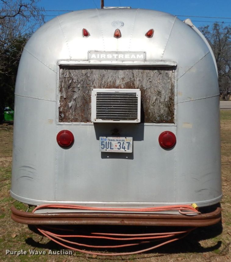 image for item DM2856 1963 Airstream  camper