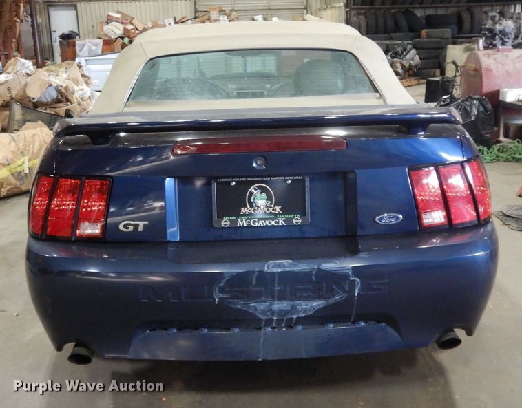 image for item DM2858 2003 Ford Mustang GT  convertible
