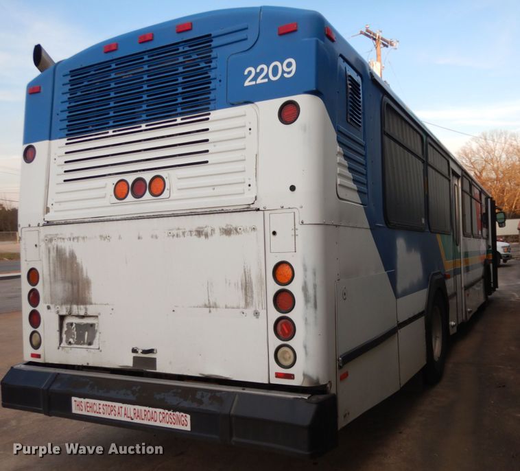 image for item DM2863 2002 Gillig C20B096N4  coach bus