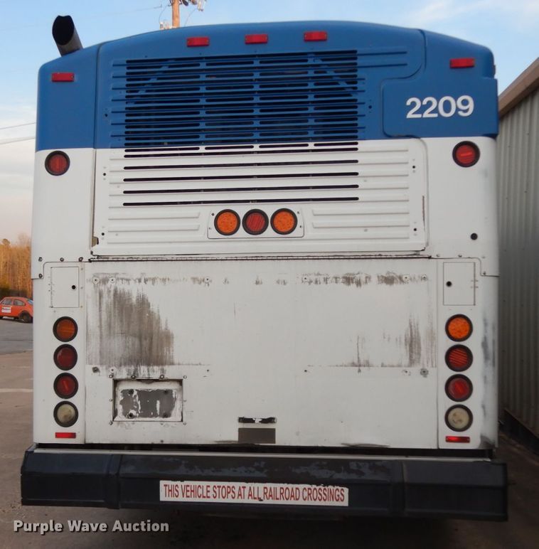 image for item DM2863 2002 Gillig C20B096N4  coach bus