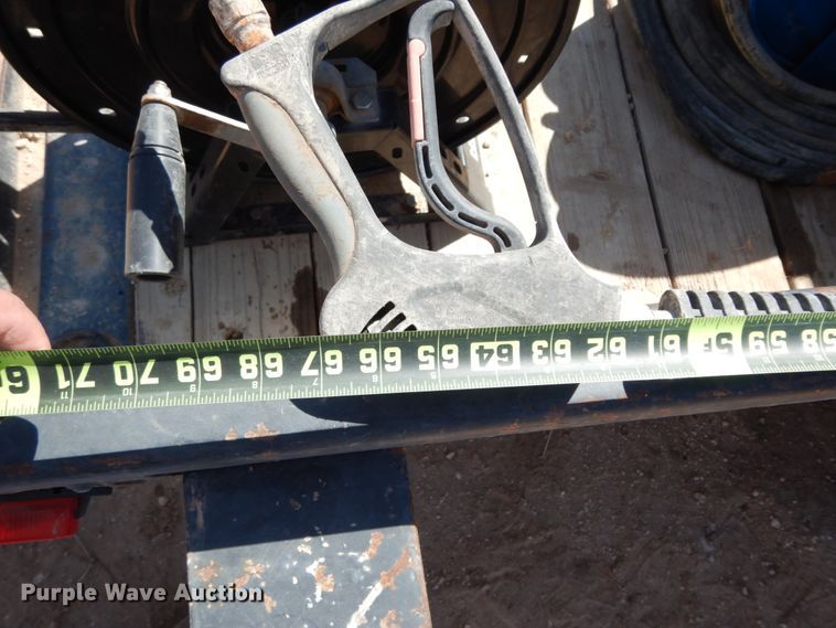 image for item DM2865 2011 Gooseneck 1120640B7B1 utility trailer with pressure washing system