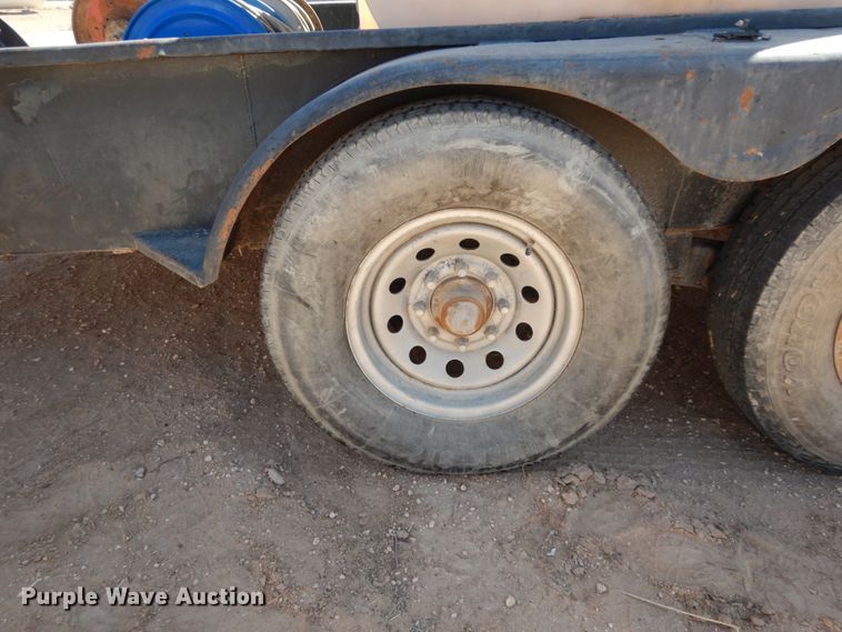 image for item DM2865 2011 Gooseneck 1120640B7B1 utility trailer with pressure washing system