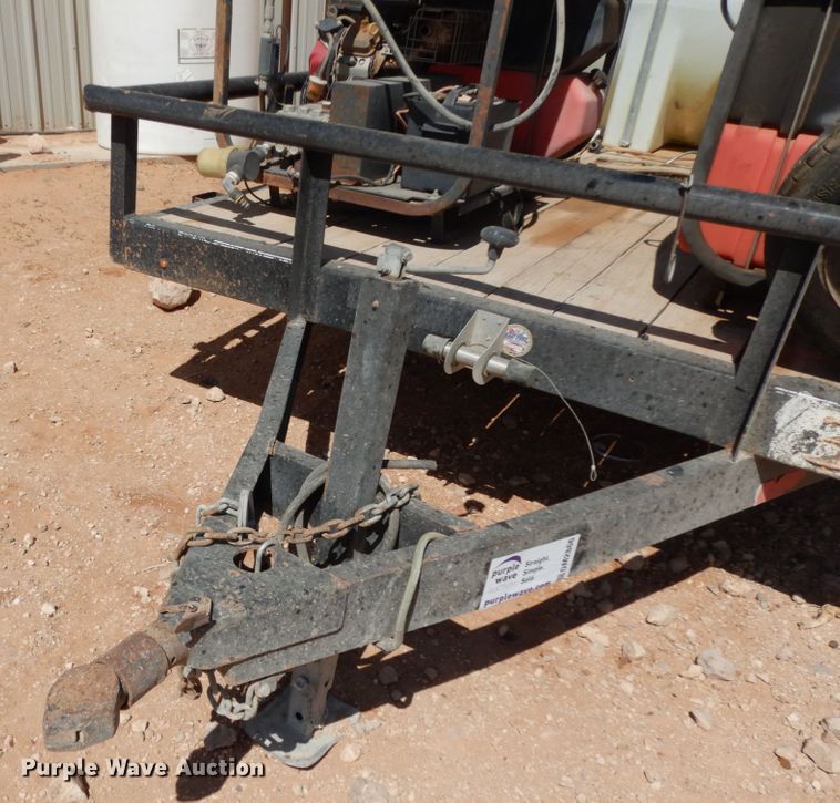 image for item DM2866 2015 C&M utility trailer with pressure washing system