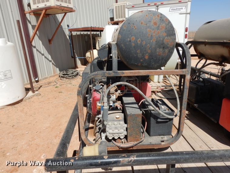 image for item DM2866 2015 C&M utility trailer with pressure washing system