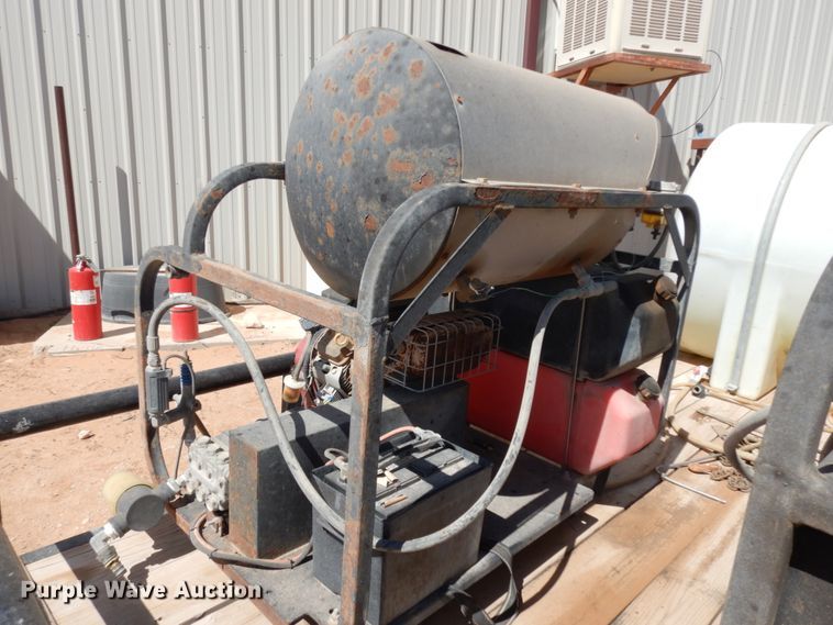 image for item DM2866 2015 C&M utility trailer with pressure washing system